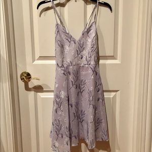 Brand New Lavender Mini Dress